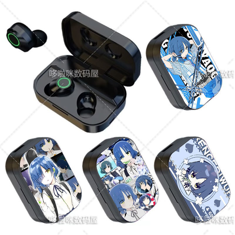 007 H10 Two-Dimensional Yamada Ryoji-Chan Lonely Rock Wireless Bluetooth In-Ear Headphones Anime Merchandise