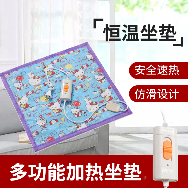 Heated cushion electric blanket office speed heating seat electric mattress removable washable heating artifact electric heating mat climb pet