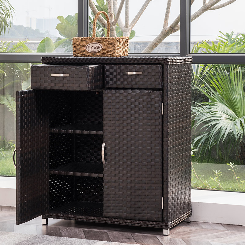 Official new shoe cabinet household outdoor sun-proof balcony to hold lockers with large capacity of Fuji