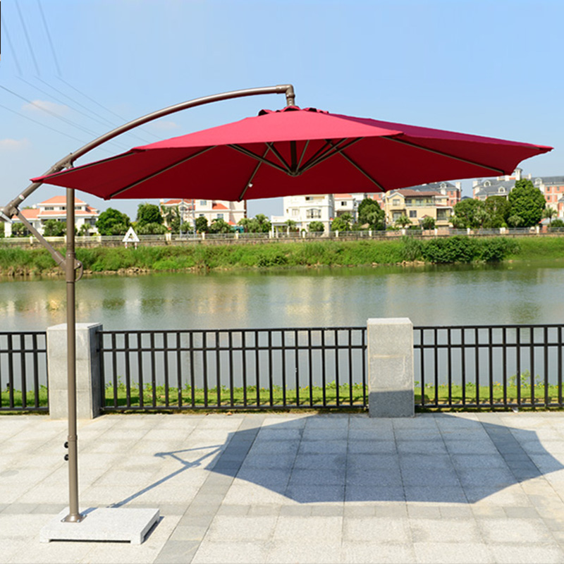 Building Dreams Home Outdoor Patio Beach Umbrellas Garden Large Sun Umbrella Stand Guard Beach Umbrella Beach Umbrella Round Romans-Taobao