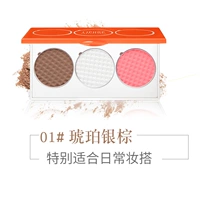 1#янтарный серебряный коричневый