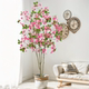 Bougainvillea Artificial Tree, Artificial Flower, High-End Light Luxury Living Room Decorative Tree, Large Potted Plant, Sofa Side Floor-Standing Ornament