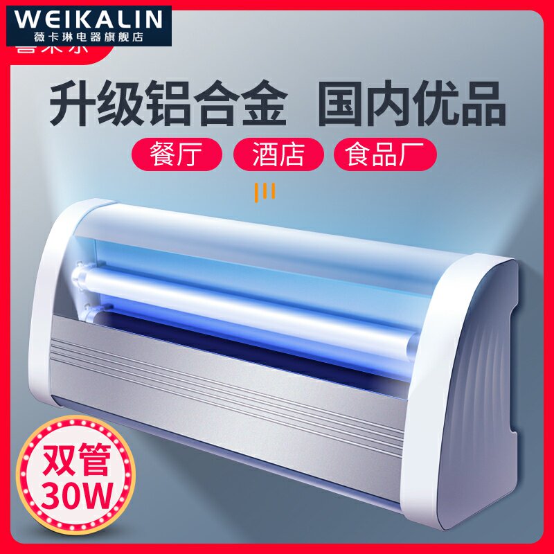 Fly-killing lamp commercial food factory workshop shop insect-killing dining room restaurant large stick-catching mosquito-killing lamp