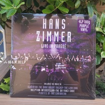  Book Hans Zimmer Hans Zimmer Live In Prague 4LP Lac Records