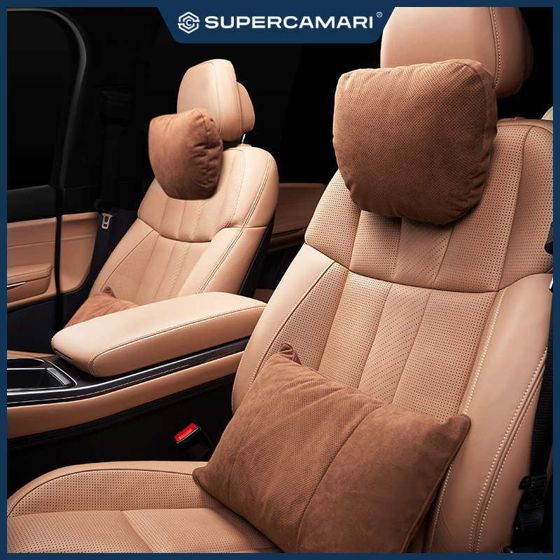 SC) Alcantara Tesla model3 modelY Weilai ES6 8 Xiaopeng P7 ideal headrest