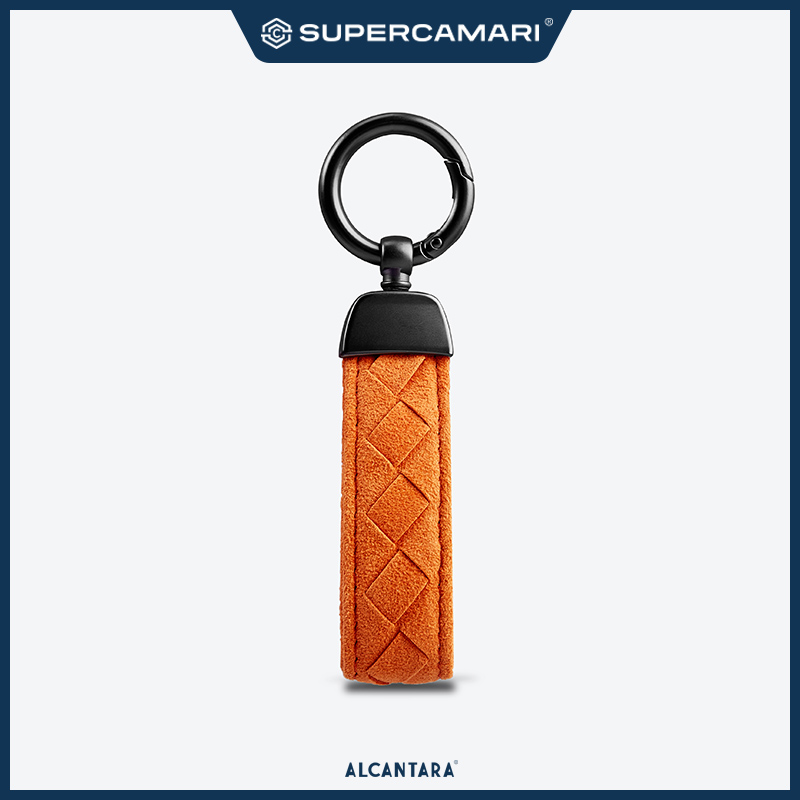 SC) Alcántara car key buckle minimalist for high-end hangings Mercedes Benz BMW Audi Porsche GM-Taobao