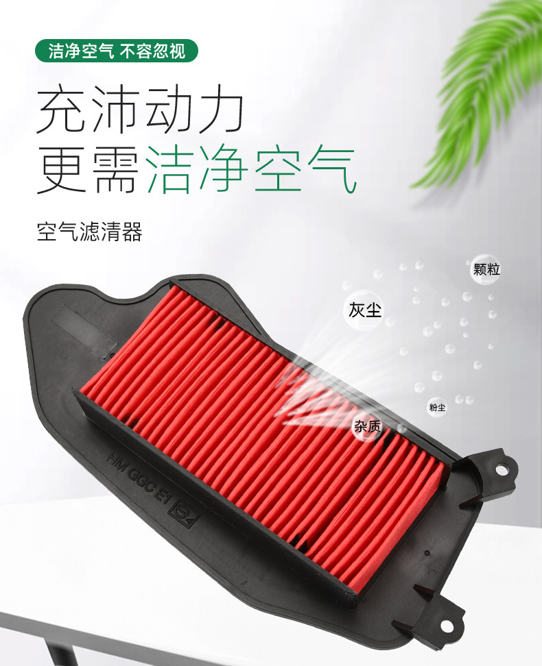New continent scooter NS125LA NS125D NS125T air filter element filter air filter