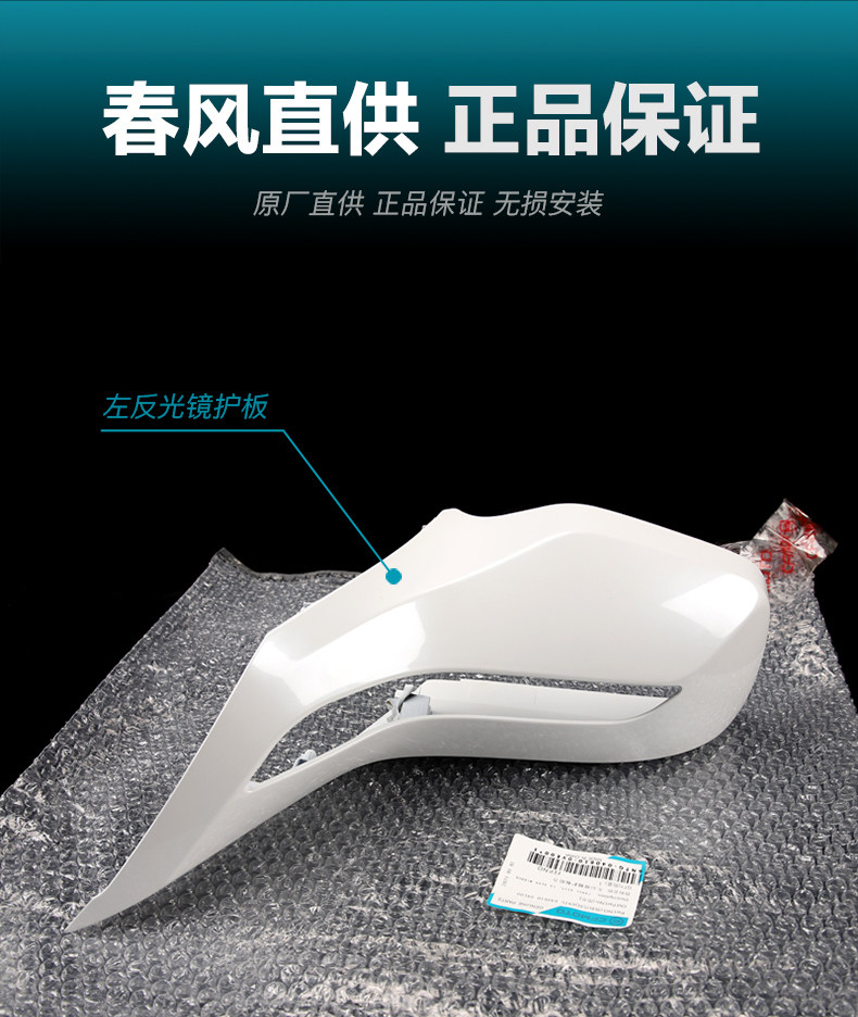 Original Motorcycle Parts 650Tr-G Guobin Left and Right Rearview Mirror Guard Reflector Shell Decorative Cover