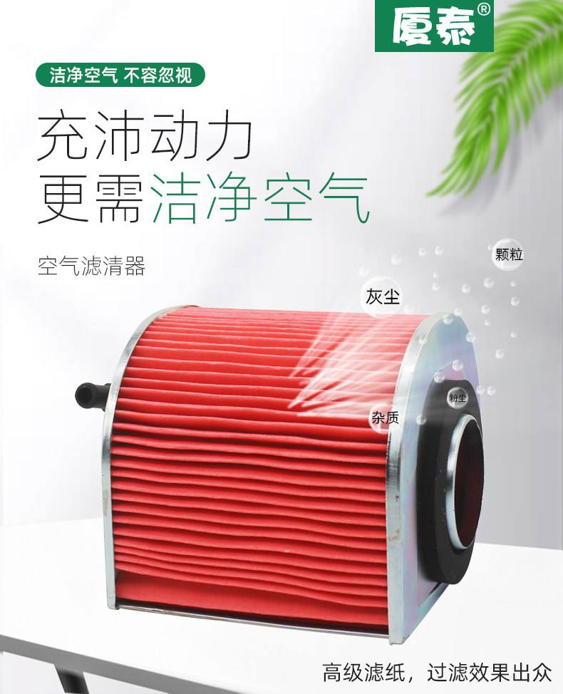 CA250 Super Light Prince Motorcycle Qianjiang QJ250-3 Air Filter Filter Air Filter Accessories