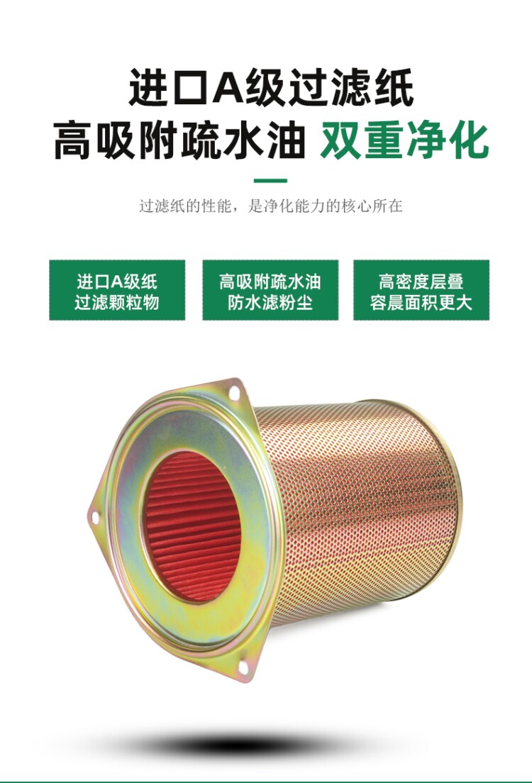 Wuyang Motorcycle Striving for Frontal WY125-N-M-L-P New Fengxiang WH125-15 Air Lattice Filter Element Air Filter