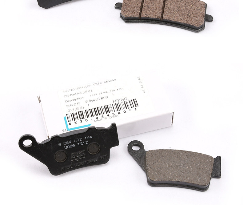 Original Motorcycle Parts Nk150 Front and Rear Brake Pads Cf150-3 Brake Friction Pads Abs Disc Brake Pads
