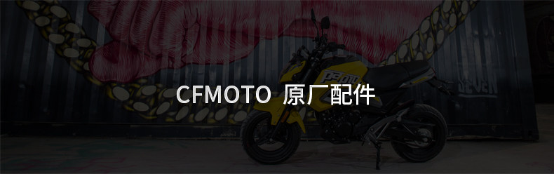 Original Motorcycle St Baboon Cf125-3/3A Front Fender Front Mudguard Front Wheel Shell Cover Accessories