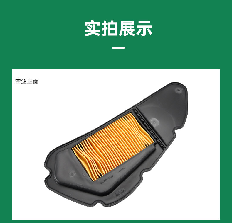 Dayang pedal motorcycle VRS DY125T-20 DY150T-20 air filter element filter air filter accessories