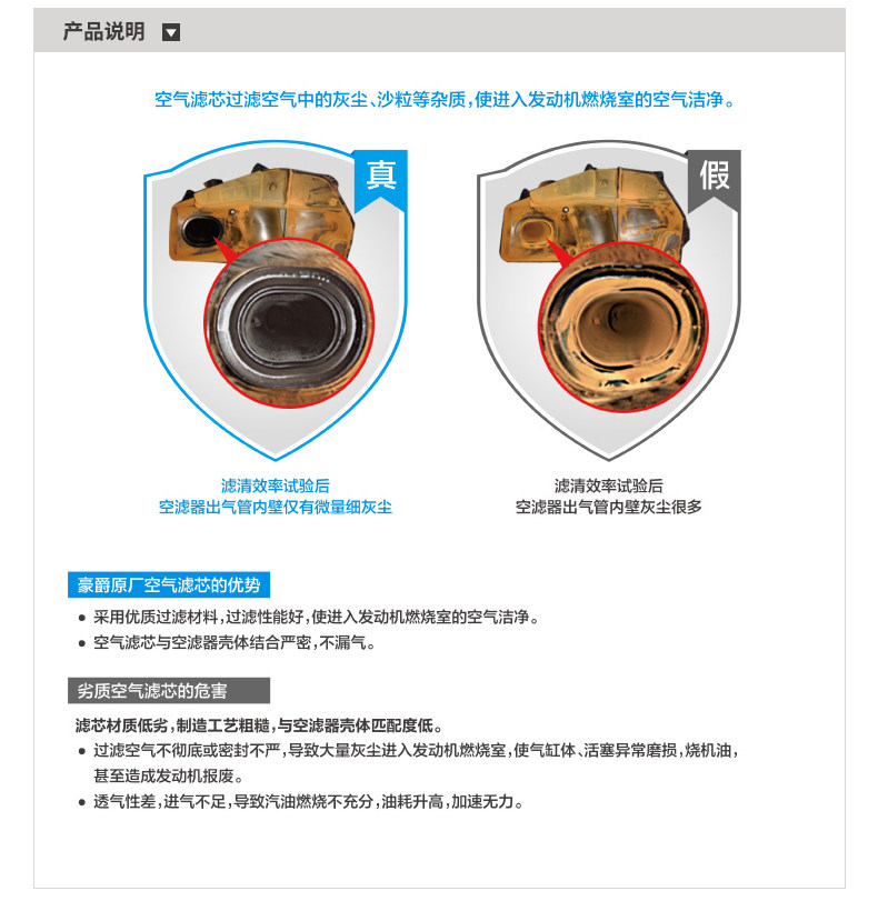Original application Haojue DF150 science fiction sports sports car HJ150-12A air filter element filter air filter