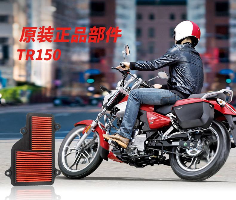 Original applicable Haojue Prince Motorcycle TR150/E/ES HJ150-16C-D Air Filter Element Air Filter