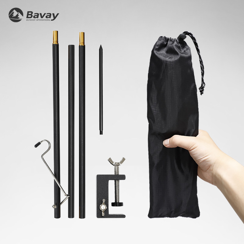 Outdoor Lamp Frame Camping Camping Supplies Portable folding lamps Hanging Bracket Night Fishing Night Market Aluminum Alloy lamp