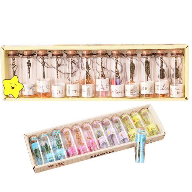 12 packages ) Creative Birthday Gifts _ Retro Lucky Hanging the Twelve Constellation Bottle Drifting Bottle Gifts