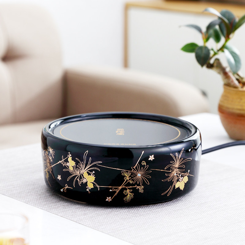 Pintaotang black crystal furnace tea maker Japanese-style quick-cooking pot single furnace household tea-making furnace mute high-power black crystal furnace