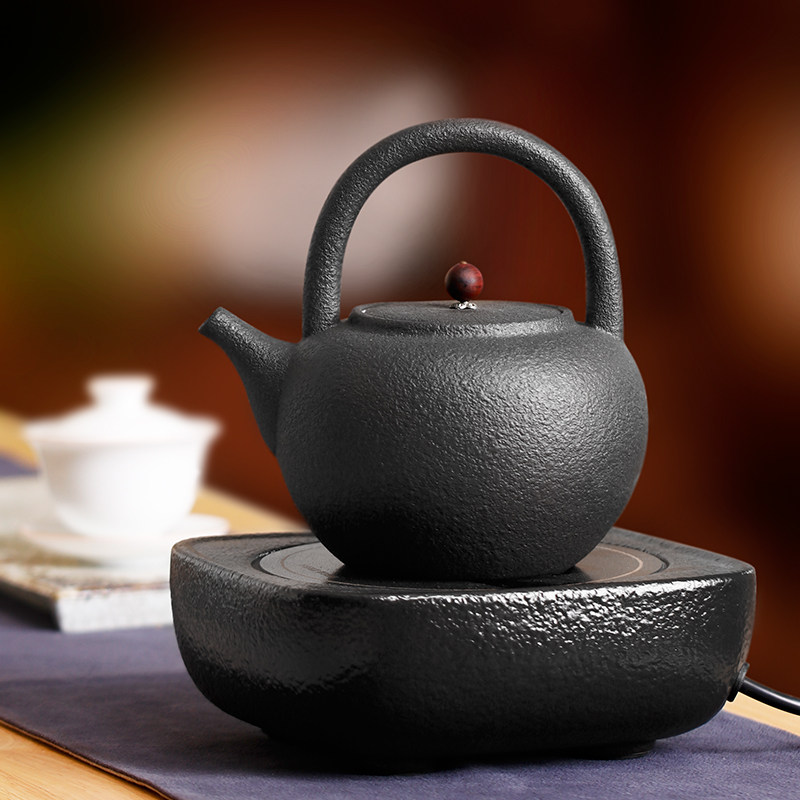 Pin Tao Tang Black Crystal Stove Tea Making Stove Tea Cooker Tea Cooking Stove Pottery Pot Making Tea Lifting Beam Pot Ceramic Electric Pottery Tea Pot - Taobao