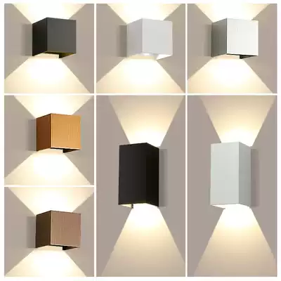 Wall lamp living room bedroom bedside lamp led modern minimalist staircase aisle wall lamp creative TV background wall lamp