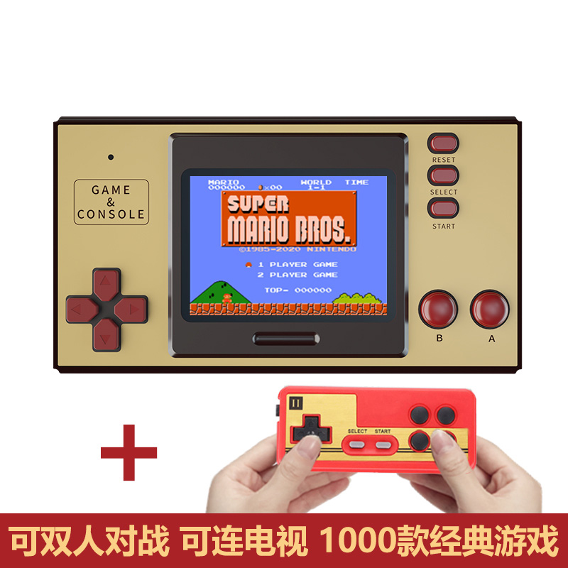 Rs-98 [35Th Anniversary Edition] Black + HandleNintendo Game & Watch Japanese version Super Mario   35th anniversary Commemorative Edition switch PSP super Mario  brother fc Double recreational machines PSP