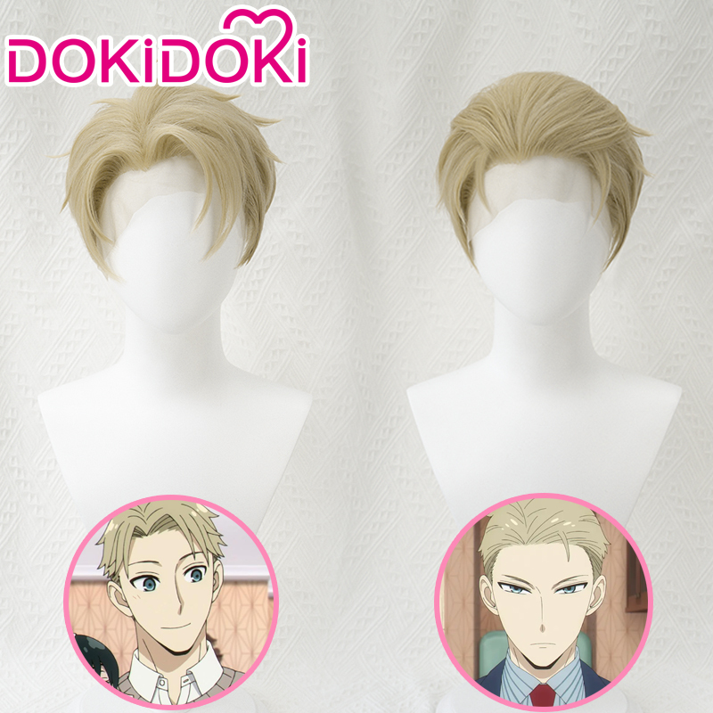 Dokidoki in Stock Spy X Family Twilight Lloyd Forger Cosplay Wig Lace Front Wig Dokidoki in Stock Spy X Family Twilight Lloyd Forger Cosplay Wig Lace Front Wig