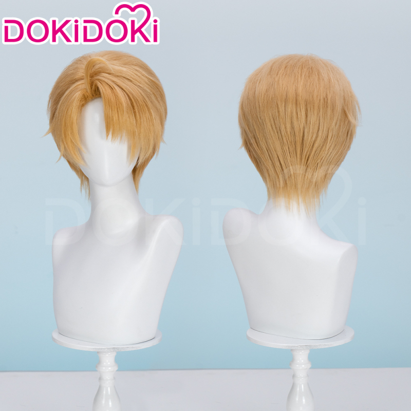 Dokidoki in Stock Hetalia Alfred F. Jones Cosplay Wig with Fluffy Top