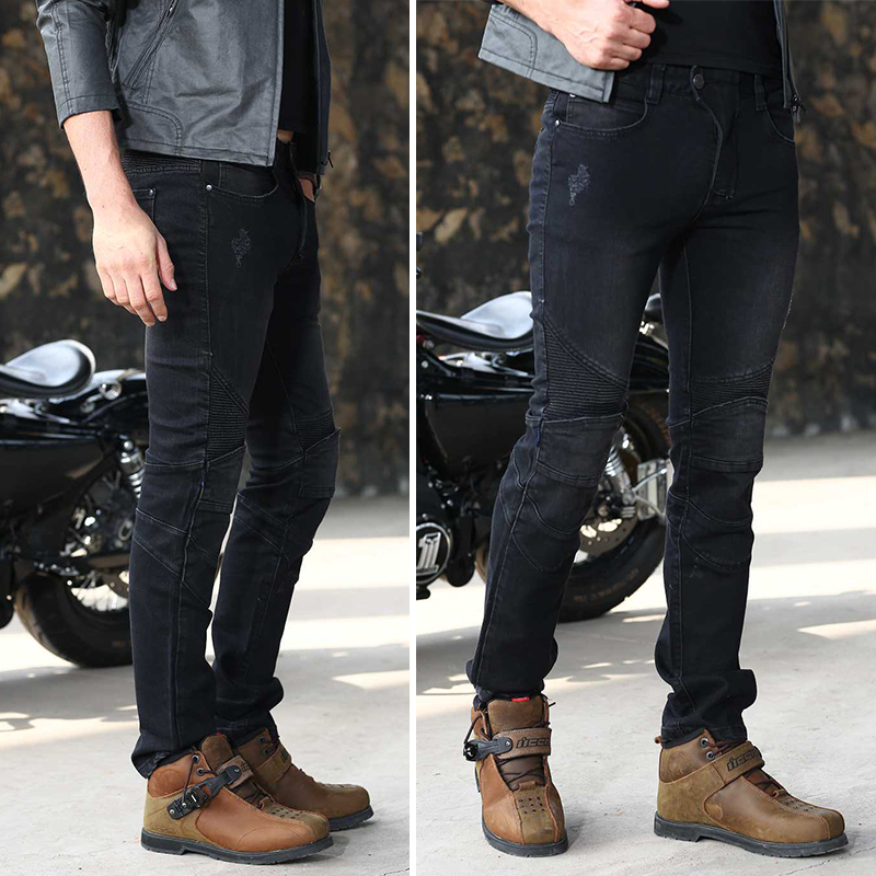 uglybros Ugly Brothers Motorcycle Riding Pants Men and Women Four Seasons Anti-fall Motorcycle Harley Jeans Spring Summer Autumn Winter