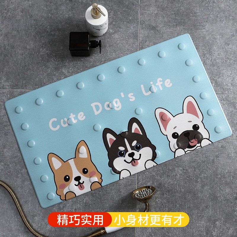 Household bath non-slip mat children's shower room floor mat bathroom bath bathtub foot pad toilet toilet mat