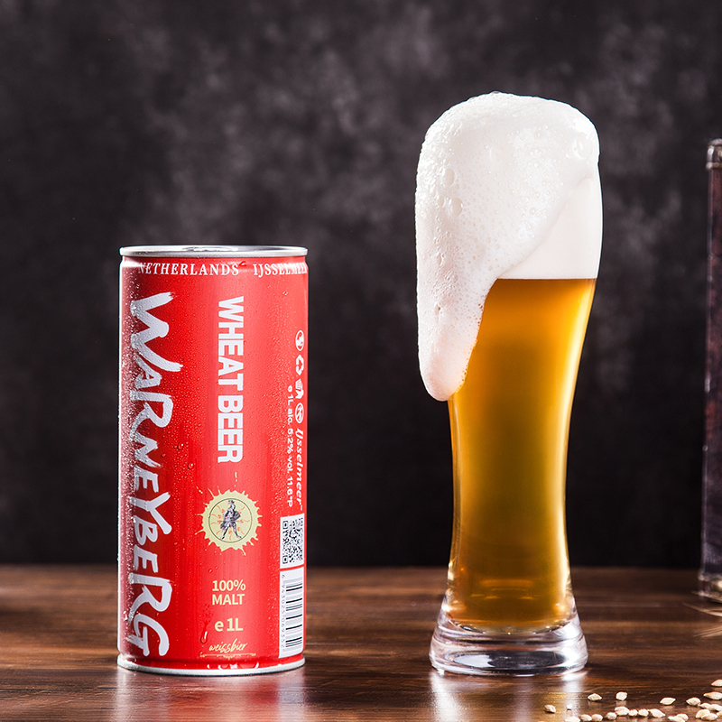 Купить Walnieberge Brew пиво 1L / 500 мл может в бутылках черно-белое ...