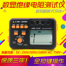 Victory VC60E insulation resistance tester VC60B Digital megao-meter VC60D insulation tester