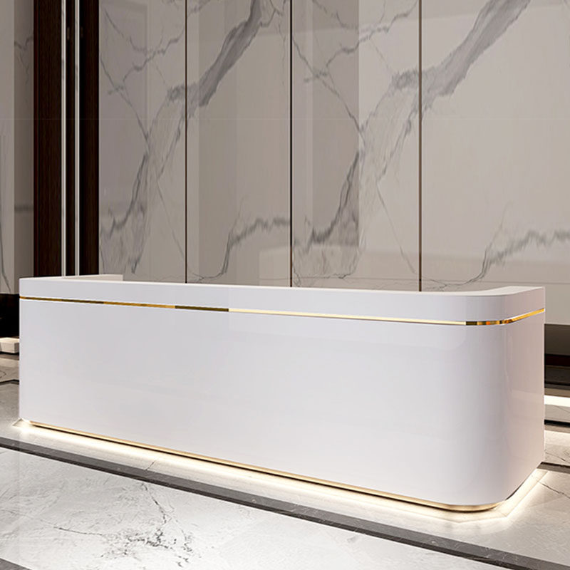 Spot company front desk paint bar counter simple front desk desk cash register beauty salon welcome desk