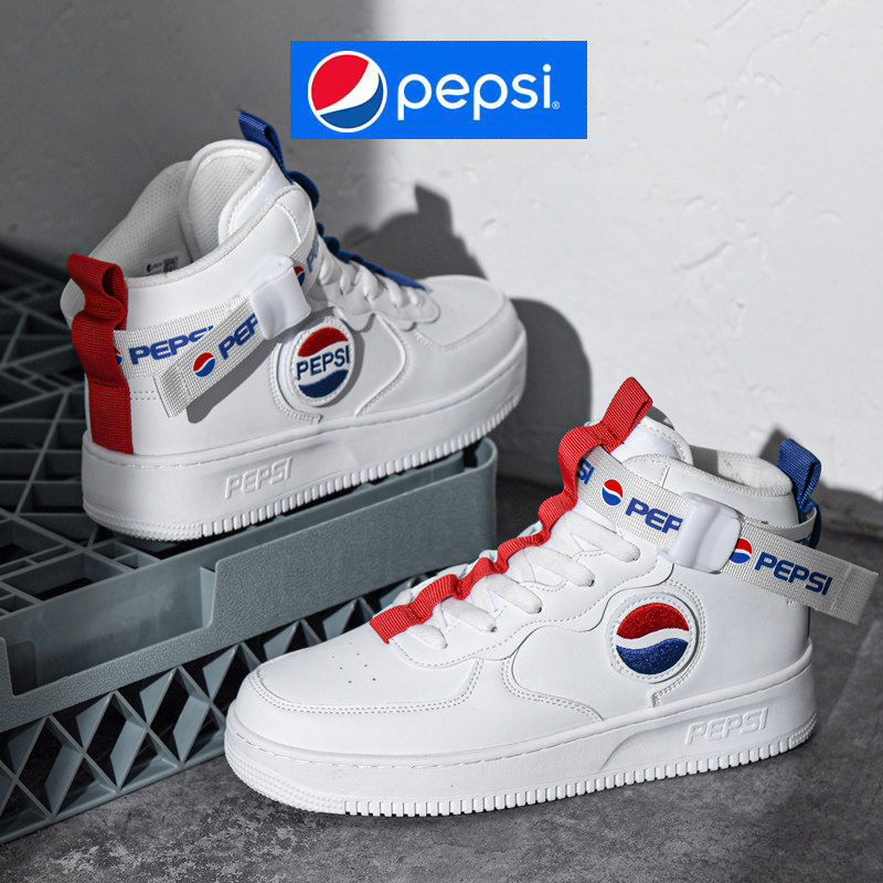 pepsi Pepsi Pepsi Shoes Summer Mandarin Ducks Aj Tide Shoes 100 Hitch Air Force 1 Men Casual Sports High Cylinder Board Shoes