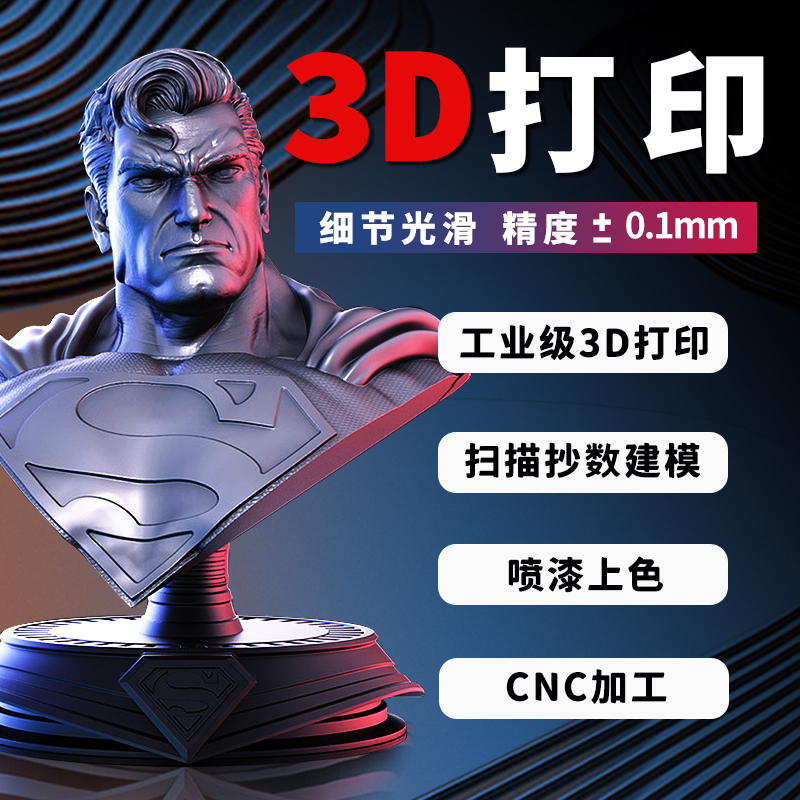 3d printing service custom high-precision abs model building parts shell aluminum alloy is hand-made nylon cnc processing