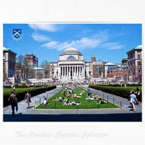 Columbia University Photo Poster Full of 8 Postage High School Postgraduate Entrance Examination Inspirational Hanging b6a08a05