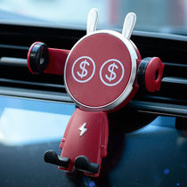 Car-mounted mobile phone bracket 2021 steam car air outlet in-car support for navigation fixing multifunctional supplies