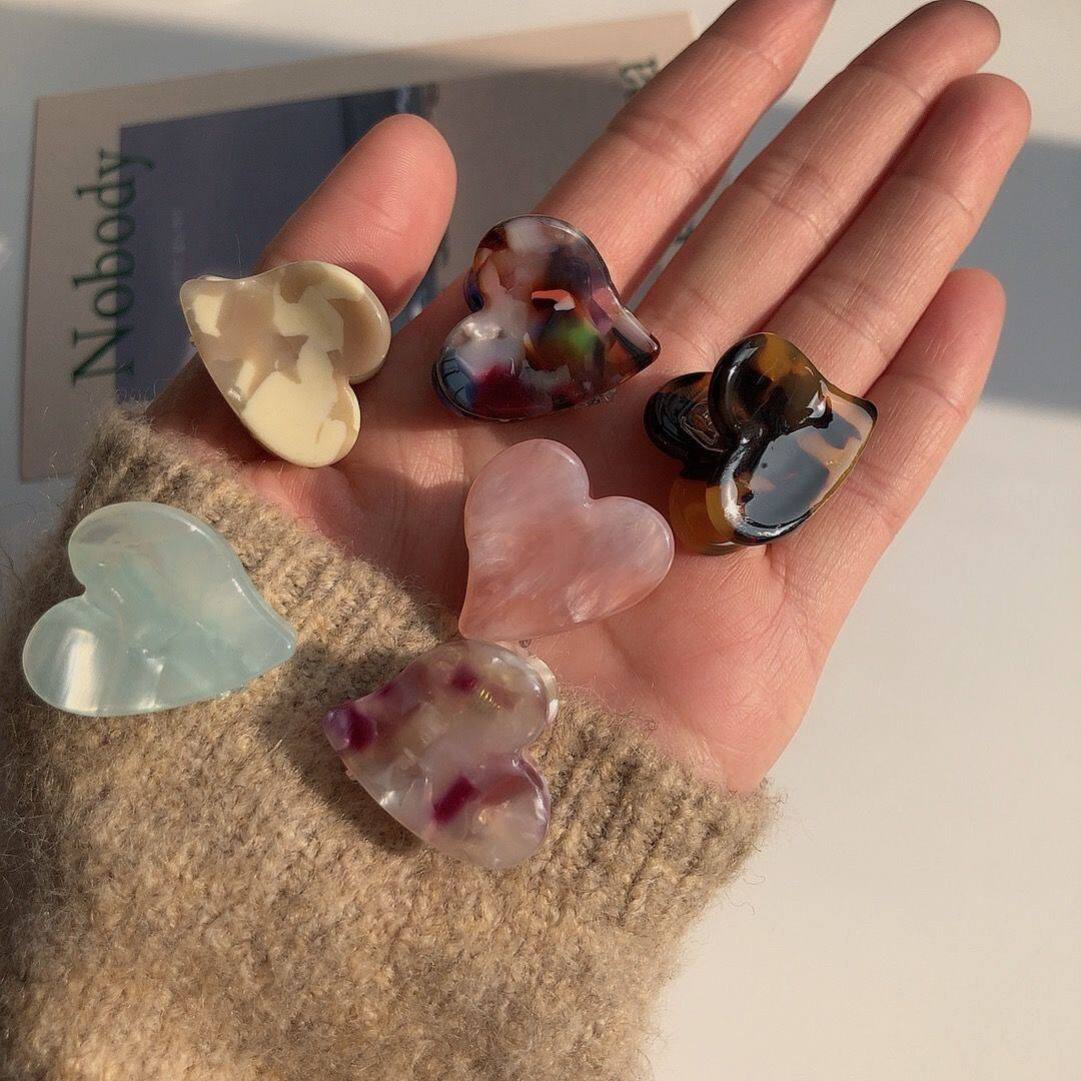 Change the wind ear artifact ear clip to fix the side support ear clip standing ear hair clip close-to-face ear love small clip