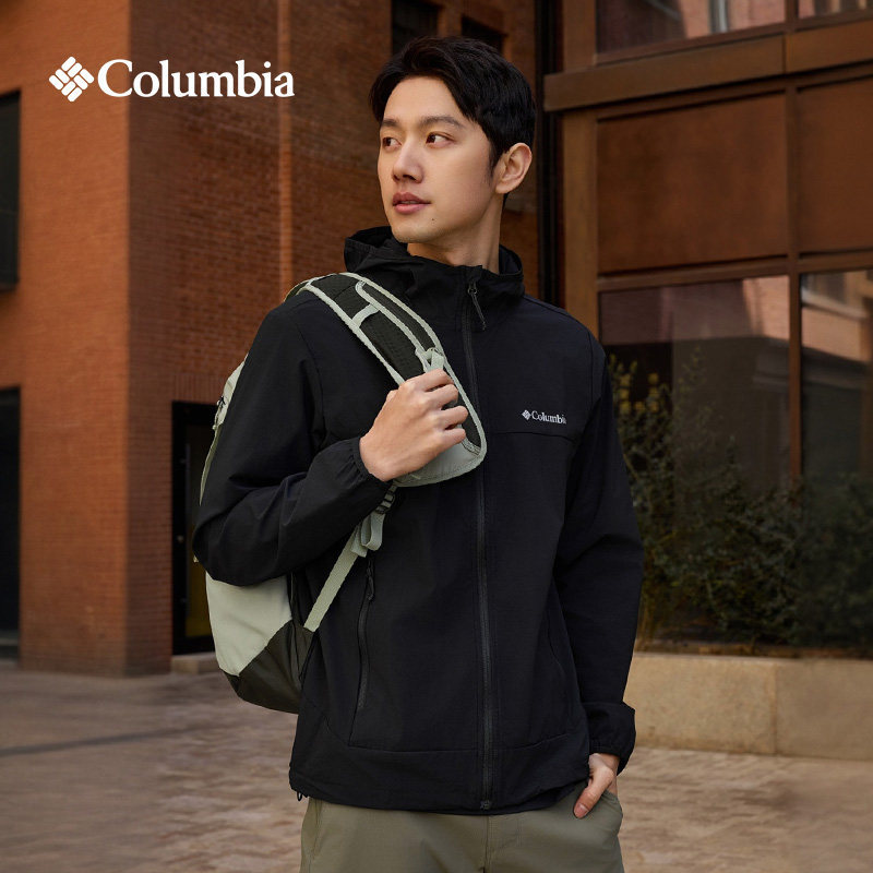 2026 Spring/Summer New Product Columbia Outdoor Men's Water-Repellent Lightweight Breathable Comfortable Hooded Softshell Jacket We1602 2026 Spring/Summer New Product Columbia Outdoor Men's Water-Repellent Lightweight Breathable Comfortable Hooded Softshell Jacket We1602