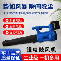Ultra-high power lithium battery storm blower industrial blower rechargeable hair dryer wireless powerful snow blower dust collector