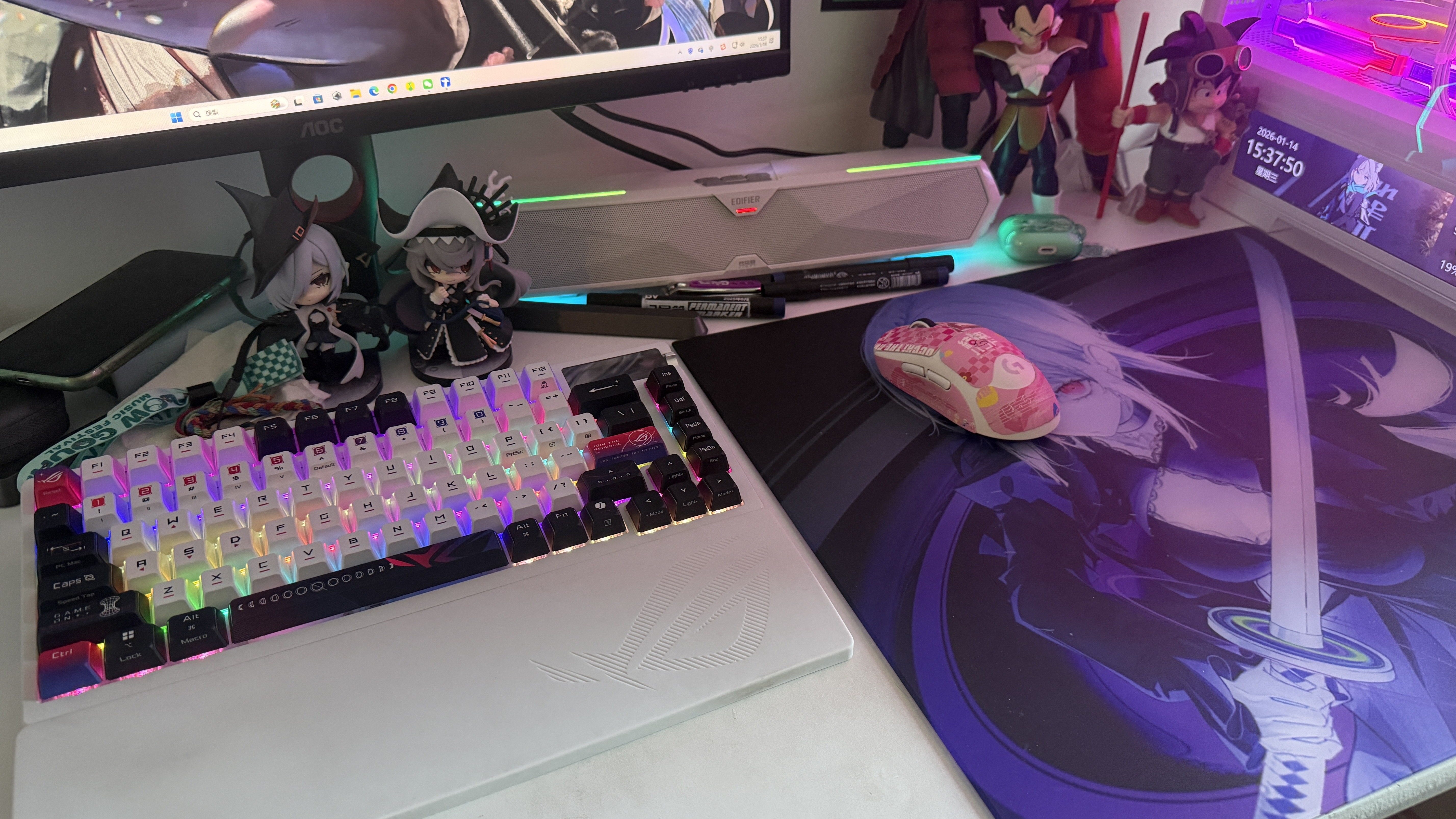 知郁DYSPHORIA MAKI真希2mm润滑涂层玻璃鼠标垫APEX OW洲瓦长TTK-淘宝网