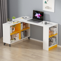 Corner student writing home desk bookcase computer desk modern minimalist bookshelf bedroom computer desktop desk