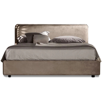 Cloth bed light luxury simple modern ins style master bedroom wedding bed 1 8 m double bed velvet bed 1 5 m princess bed