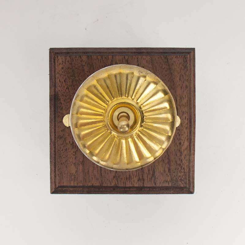 Talking Temple Grocery Pumpkin Cover Ceramic Old Vintage Switch Brass Pluster Rod Single Open Lamp British style Decorative Switch-Taobao