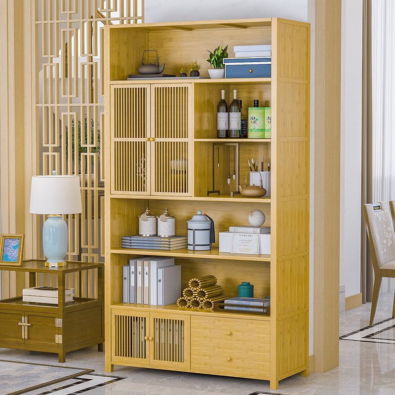 Bogu frame partition Nanbamboo meal side office tearoom tea cupboard display Dobao cabinet screen