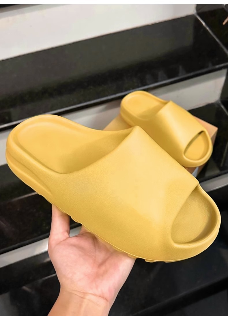 广椰子拖鞋男正品og yeezy夏季踩屎感外穿eva厚底防滑一字凉拖女