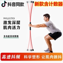 Fei Shi fitness elastic bar multi-function training stick muscle tremor Philis Rod Phyllis fat burning tremor stick