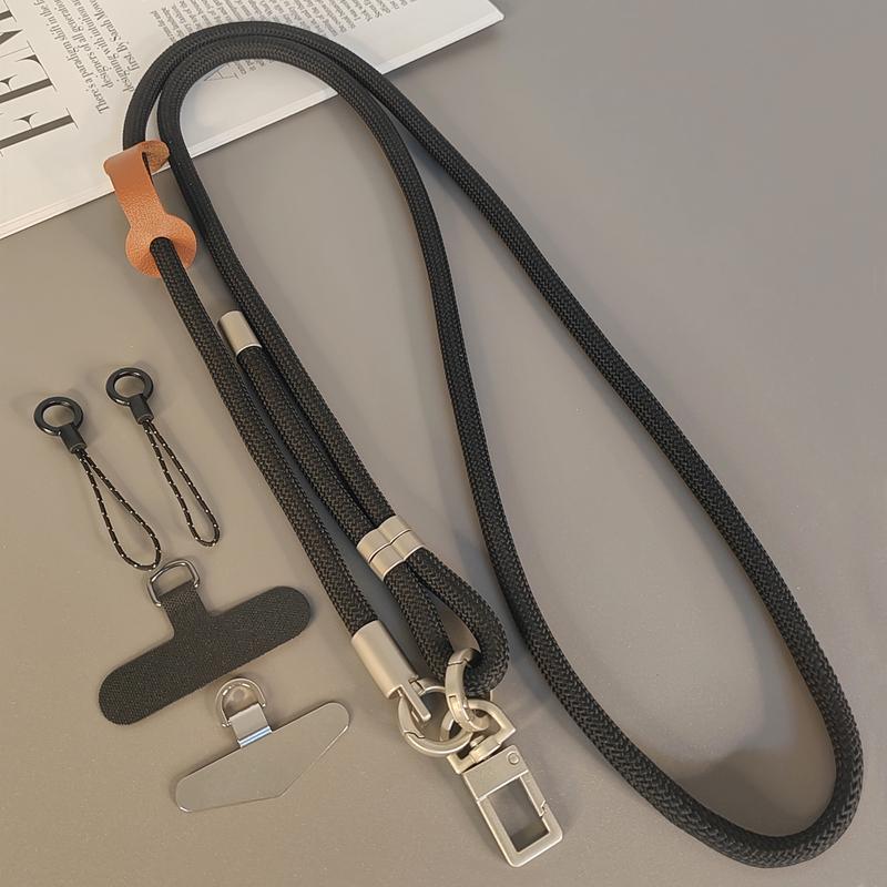 Adjustable Phone Lanyard, High-End Long Strap for Men and Women, Durable Metal Outdoor Retractable Camera Clip, Simple Design Adjustable Phone Lanyard, High-End Long Strap for Men and Women, Durable Metal Outdoor Retractable Camera Clip, Simple Design