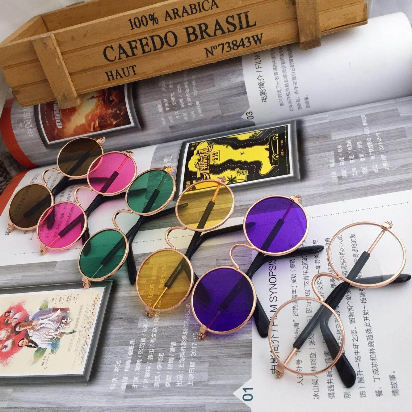 Loan Poetry Kitty Dogs Pets Sunglasses Pixel Trendy Headwear Accessories Cat Glasses Teddy Sunglasses Cat Sunglasses