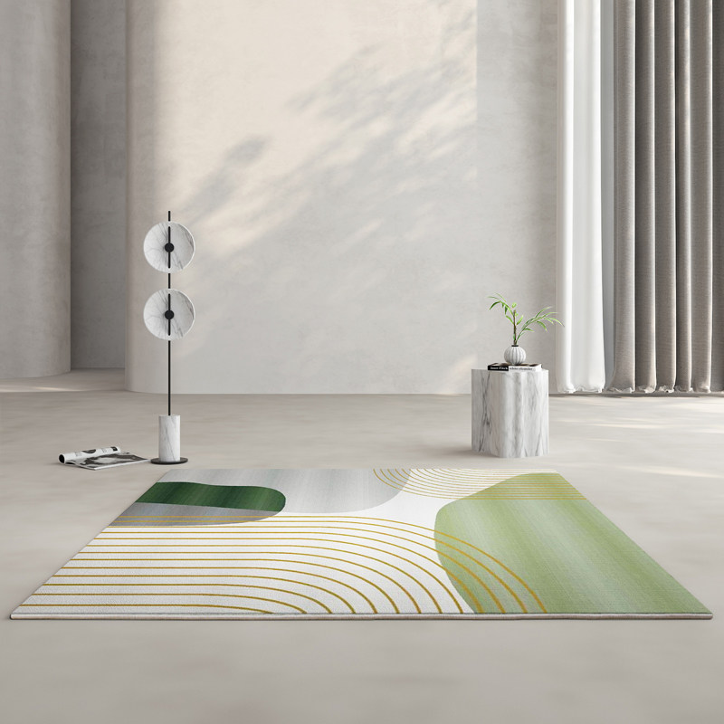 A blanket of light and luxurious senior living room sofa rug modern minimalist tea-blanket bedroom bedside carpet inwind