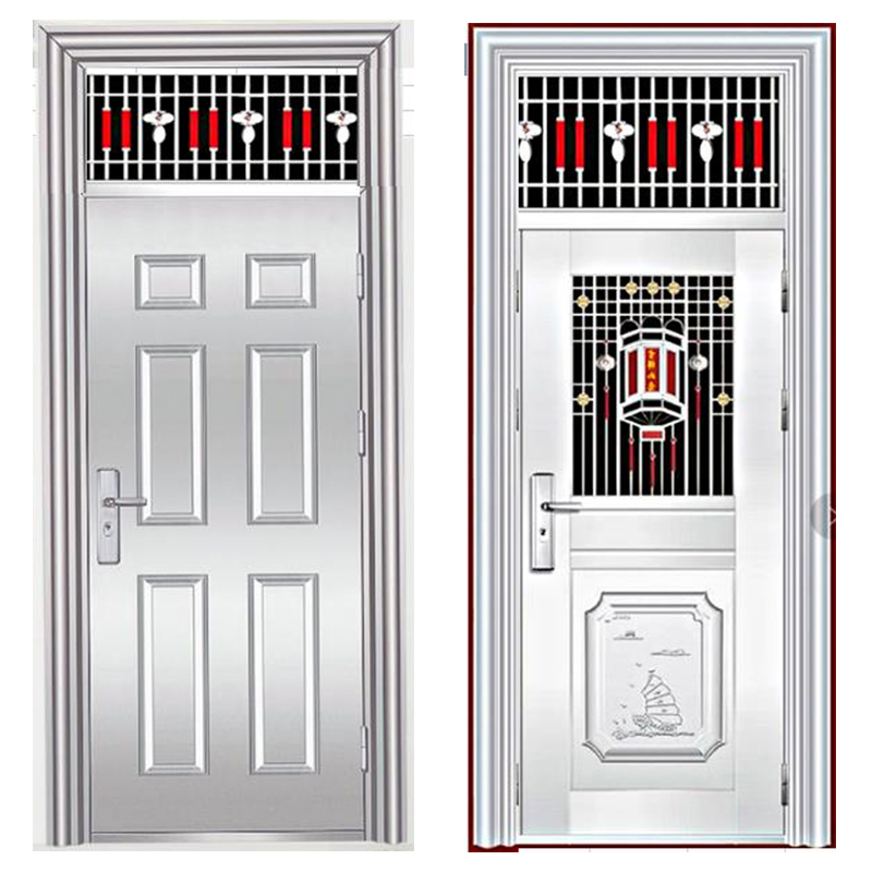 (Spot) Transom 304 stainless steel door single door anti-theft door home rural rural entry door door